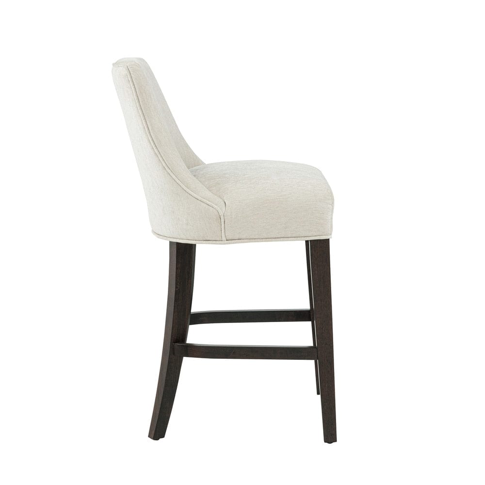 Manhattan Comfort - Beever Counter Stool  in Cream - Set of 2 - 2-CS024-CR veiw 3