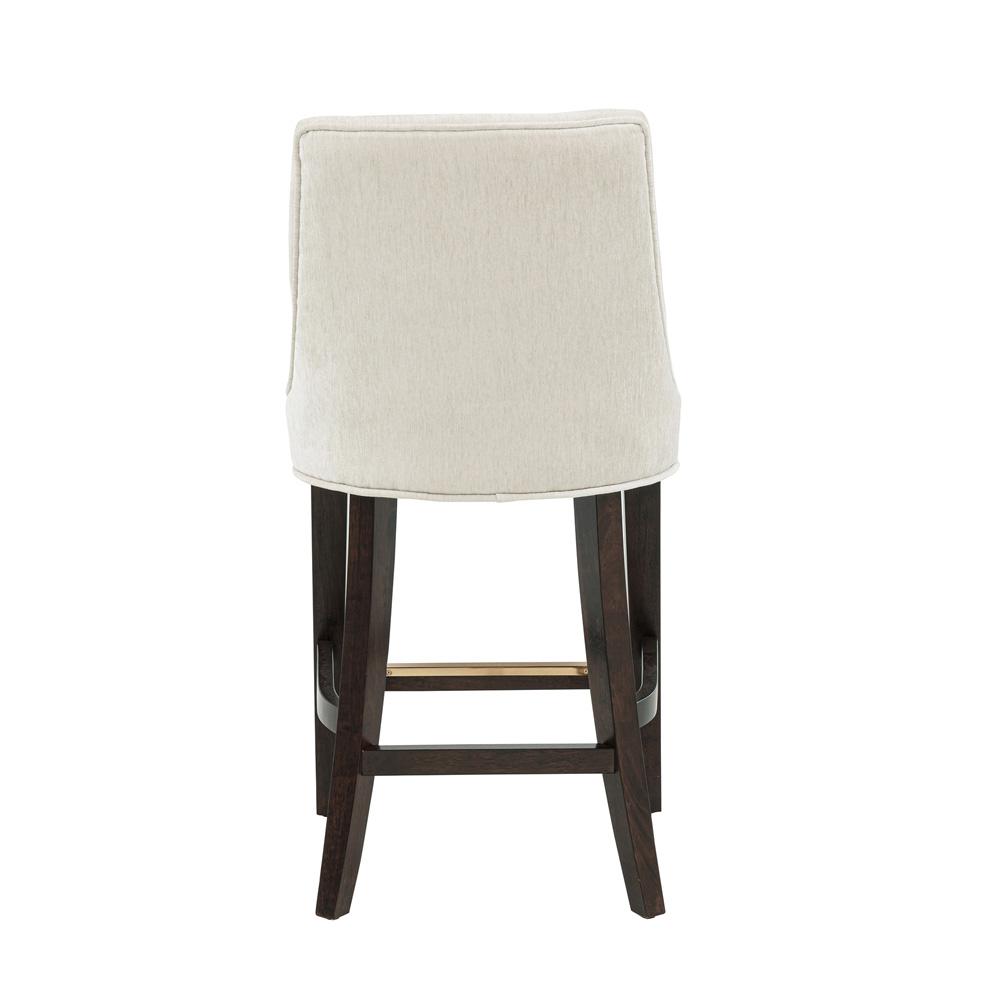 Manhattan Comfort - Beever Counter Stool  in Cream - Set of 2 - 2-CS024-CR veiw 4