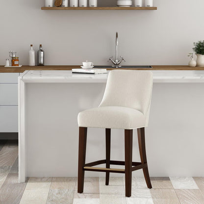 Manhattan Comfort - Beever Counter Stool  in Cream - CS024-CR veiw 8