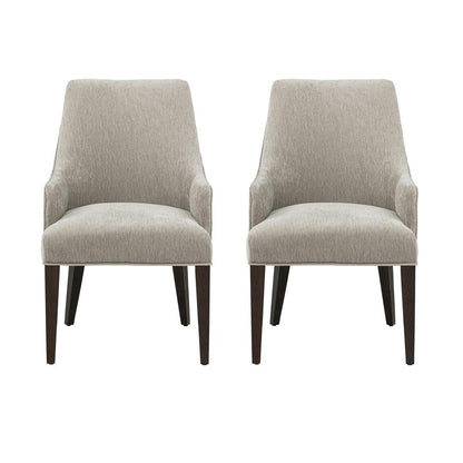 Manhattan Comfort - Beever Dining Armchair in Taupe - Set of 2 - 2-DC103AR-TP veiw 1
