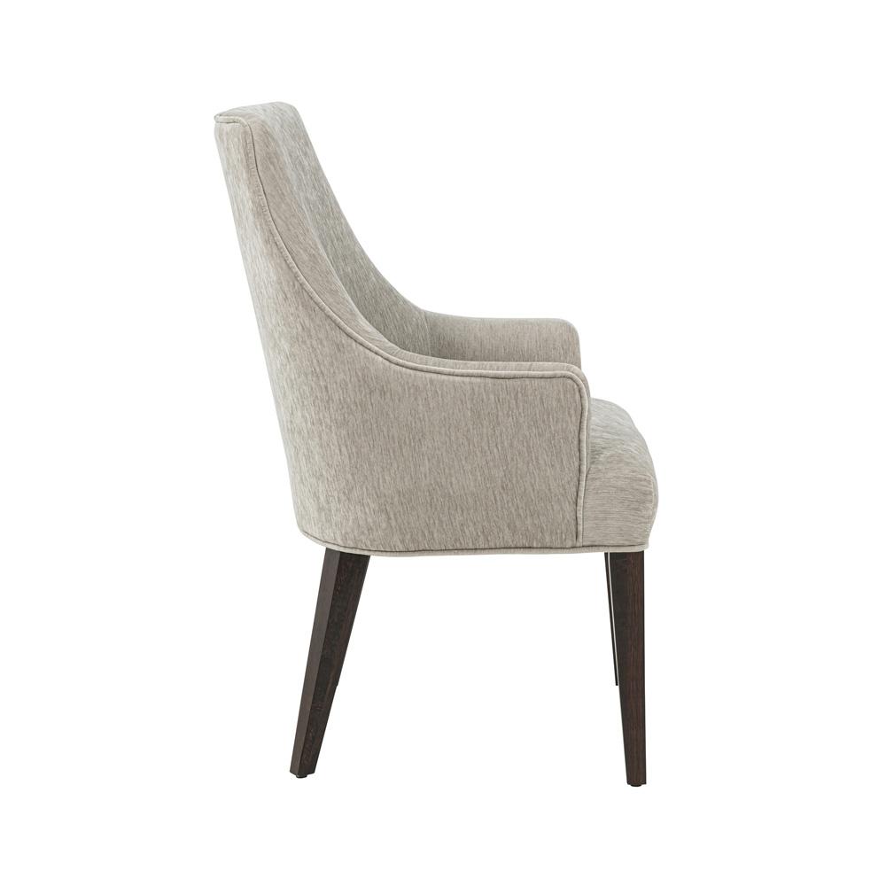 Manhattan Comfort - Beever Dining Armchair in Taupe - Set of 2 - 2-DC103AR-TP veiw 3