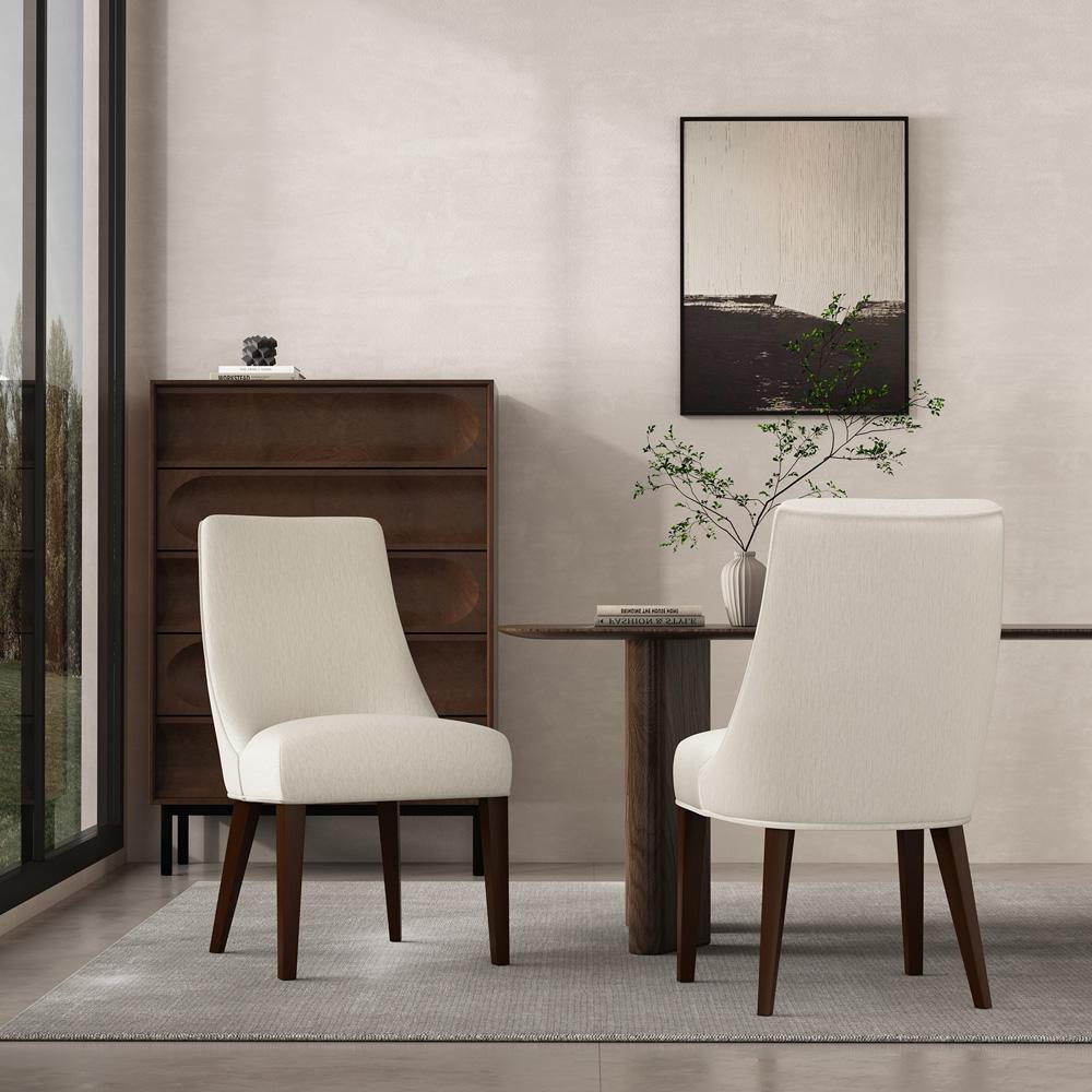 Manhattan Comfort - Beever Dining Chair in Cream - Set of 2 - DC103-CR veiw 8