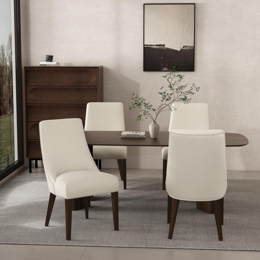 Manhattan Comfort - Beever Dining Chair in Cream - Set of 4 - 2-DC103-CR veiw 8