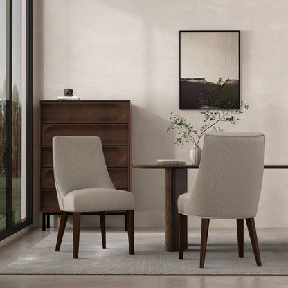 Manhattan Comfort - Beever Dining Chair in Taupe - Set of 2 - DC103-TP veiw 8