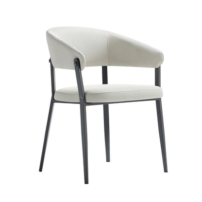 Manhattan Comfort - Belle Dining Chair in Oatmeal - DC099-OT veiw 2