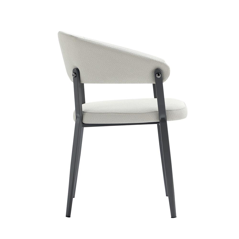 Manhattan Comfort - Belle Dining Chair in Oatmeal - DC099-OT veiw 3