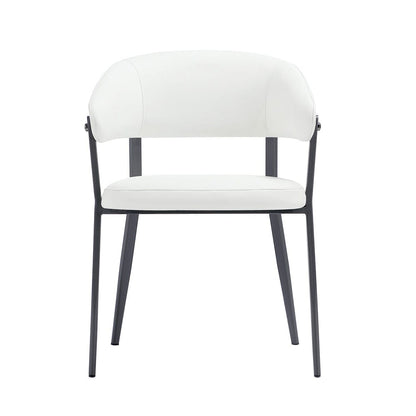 Manhattan Comfort - Belle Dining Chair in White - DC099-WH veiw 1
