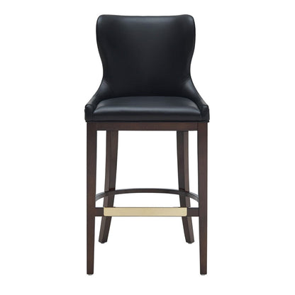 Manhattan Comfort - Blair Barstool in Black - BS023-BK veiw 1
