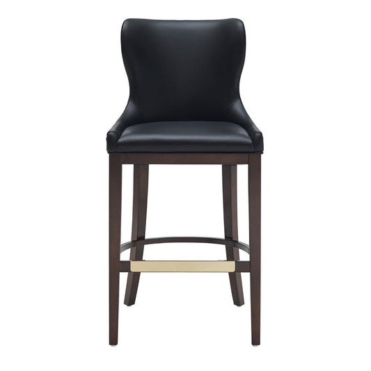 Manhattan Comfort - Blair Barstool in Black - BS023-BK veiw 1