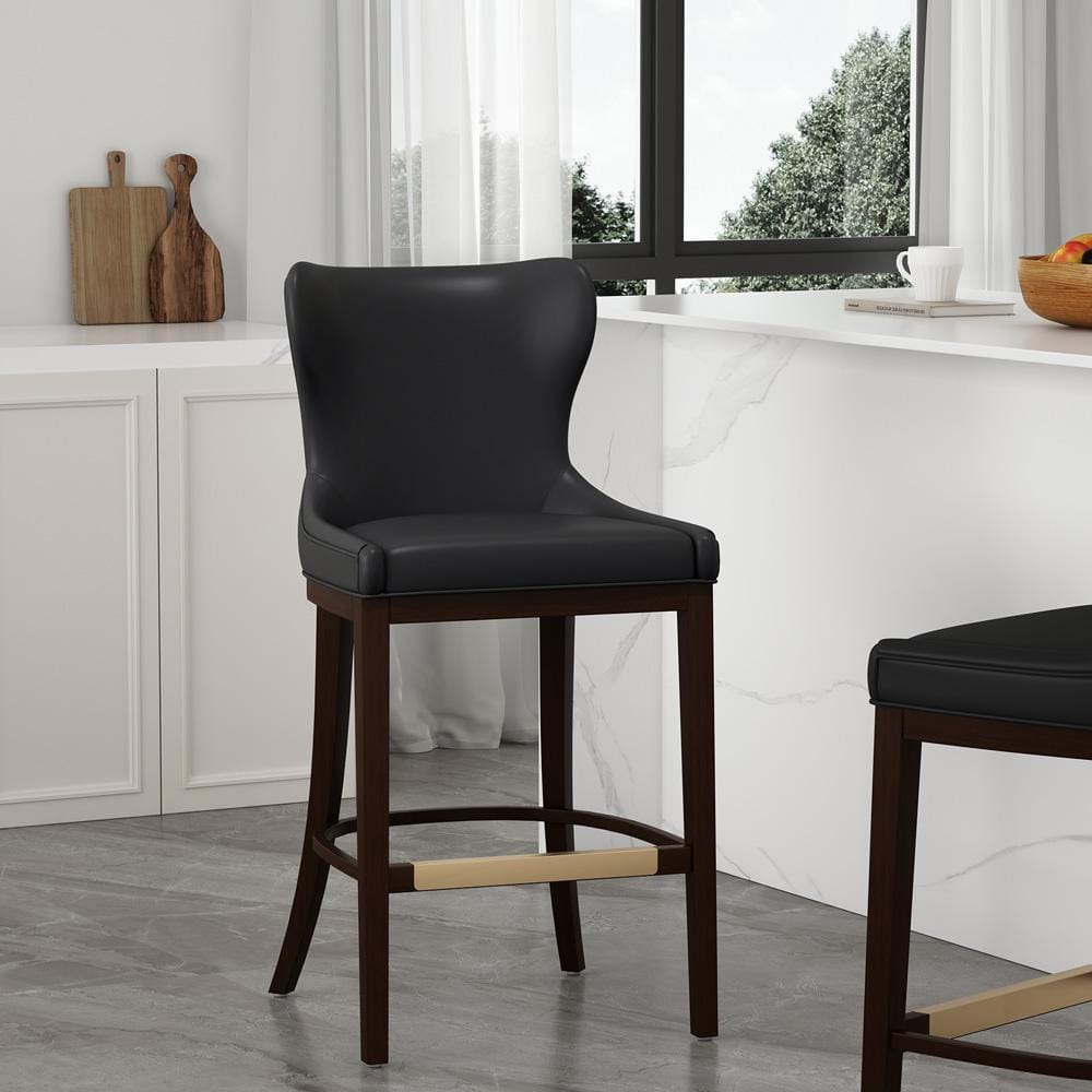 Manhattan Comfort - Blair Barstool in Black - BS023-BK veiw 8