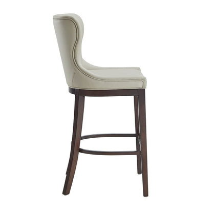 Manhattan Comfort - Blair Barstool in Stone - Set of 2 - 2-BS023-ST veiw 3