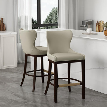 Manhattan Comfort - Blair Barstool in Stone - Set of 2 - 2-BS023-ST veiw 8