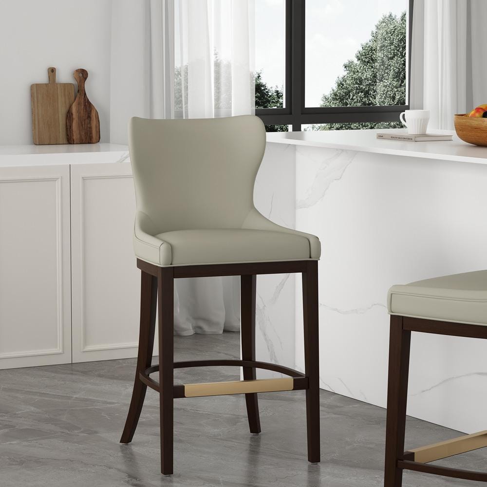 Manhattan Comfort - Blair Barstool in Stone - BS023-ST veiw 8