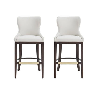 Manhattan Comfort - Blair Barstool in White - Set of 2 - 2-BS023-WH veiw 1
