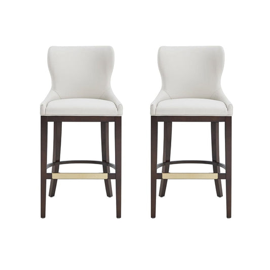 Manhattan Comfort - Blair Barstool in White - Set of 2 - 2-BS023-WH veiw 1