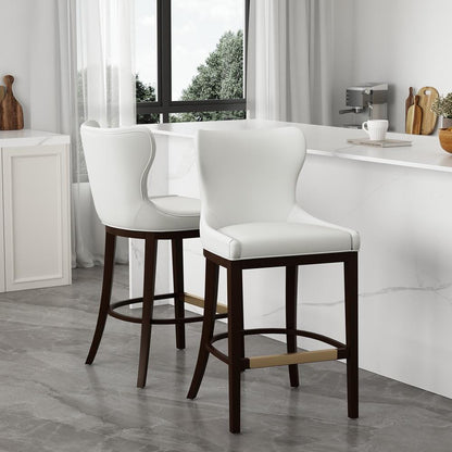 Manhattan Comfort - Blair Barstool in White - Set of 2 - 2-BS023-WH veiw 8