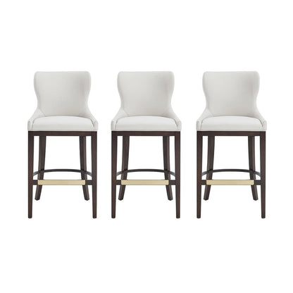 Manhattan Comfort - Blair Barstool in White - Set of 3 - 3-BS023-WH veiw 1