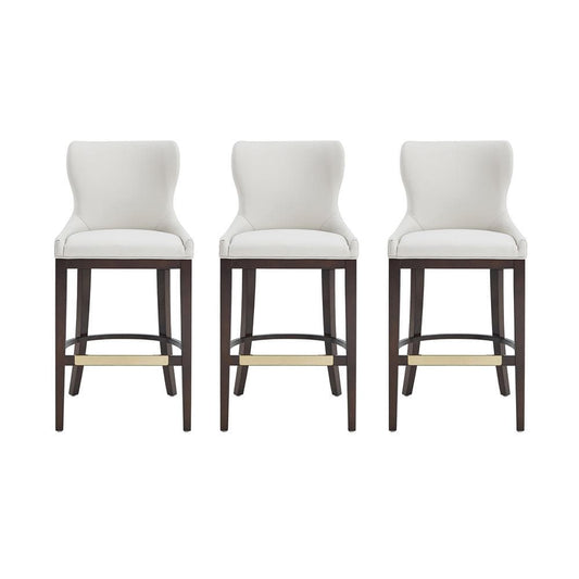 Manhattan Comfort - Blair Barstool in White - Set of 3 - 3-BS023-WH veiw 1