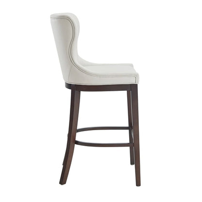 Manhattan Comfort - Blair Barstool in White - Set of 3 - 3-BS023-WH veiw 3