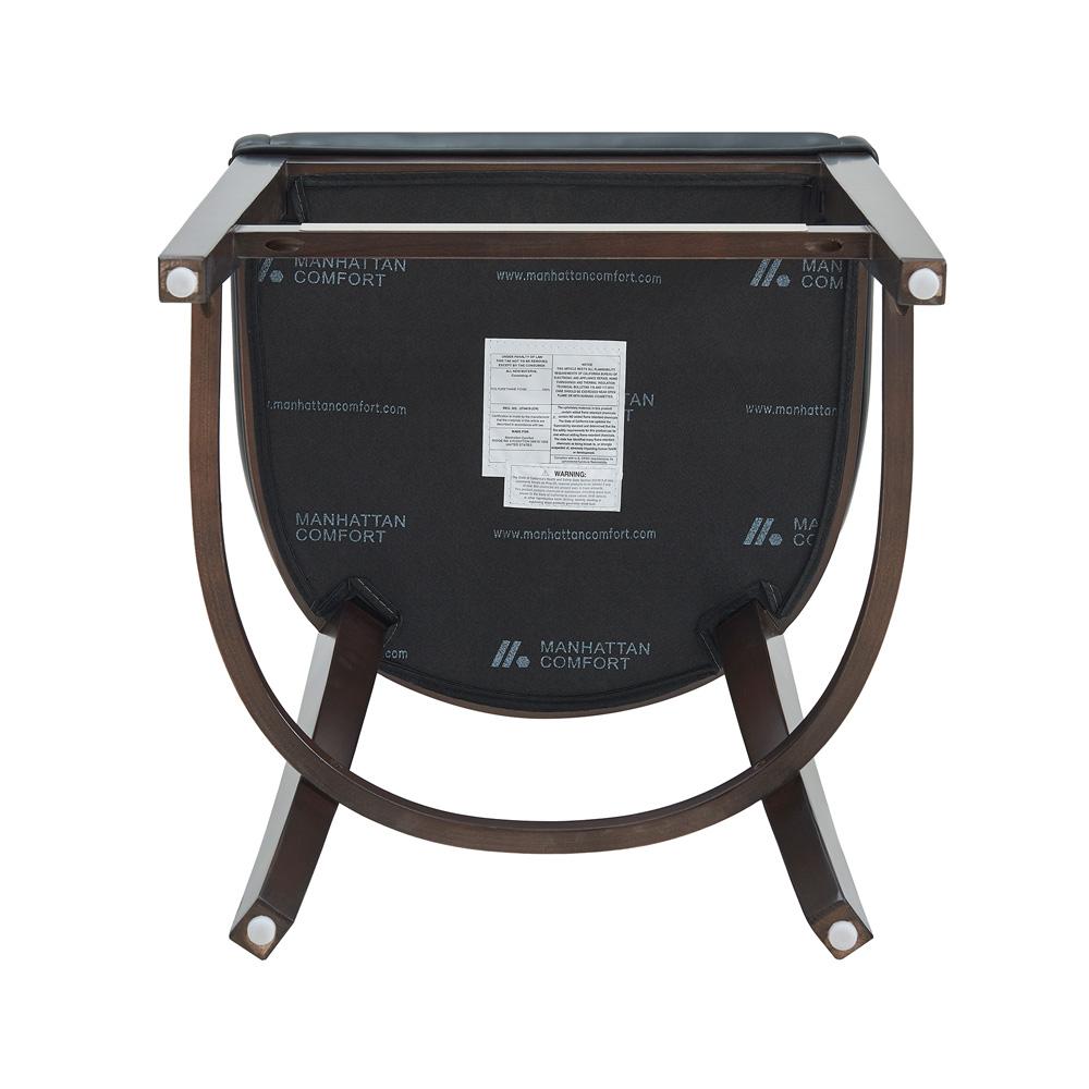 Manhattan Comfort - Blair Counter Stool in Black - Set of 2 - 2-CS020-BK veiw 6