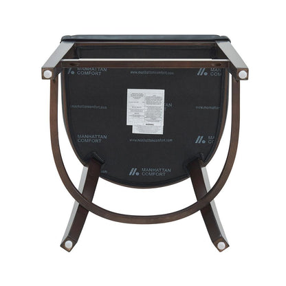 Manhattan Comfort - Blair Counter Stool in Black - Set of 2 - 2-CS020-BK veiw 6