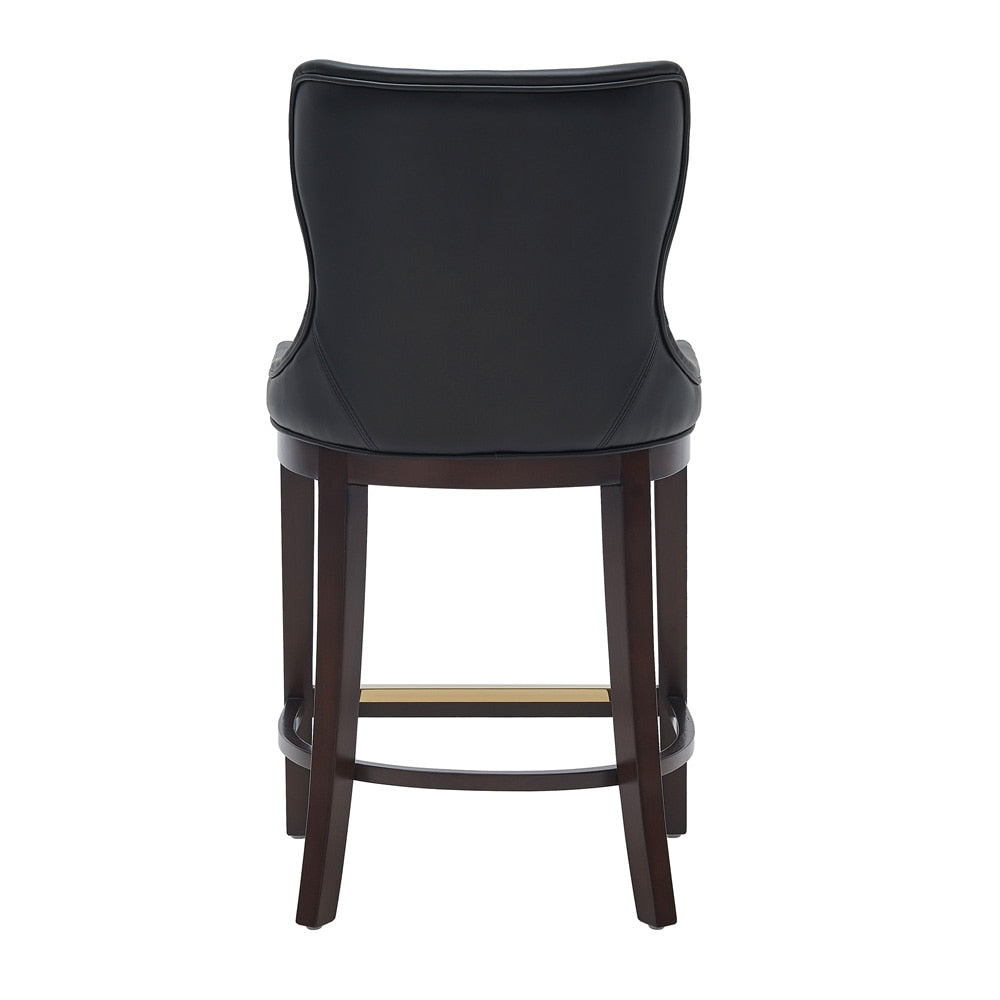 Manhattan Comfort - Blair Counter Stool in Black - Set of 3 - 3-CS020-BK veiw 4