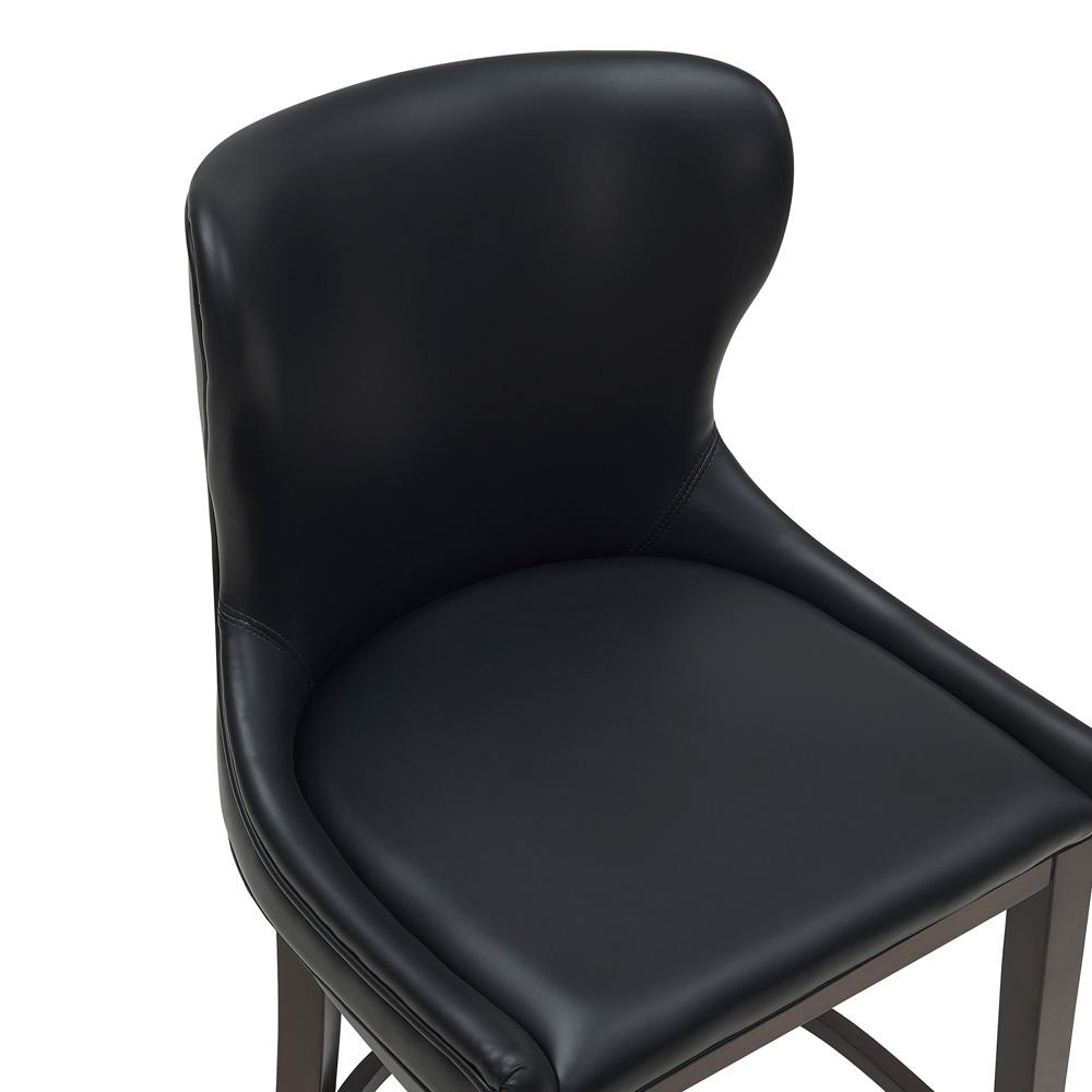 Manhattan Comfort - Blair Counter Stool in Black - Set of 3 - 3-CS020-BK veiw 7