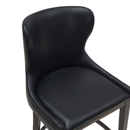 Manhattan Comfort - Blair Counter Stool in Black - Set of 3 - 3-CS020-BK veiw 7