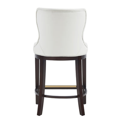 Manhattan Comfort - Blair Counter Stool in White - Set of 2 - 2-CS020-WH veiw 4