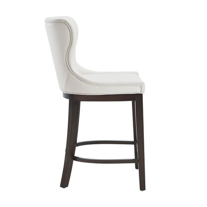 Manhattan Comfort - Blair Counter Stool in White - Set of 3 - 3-CS020-WH veiw 3
