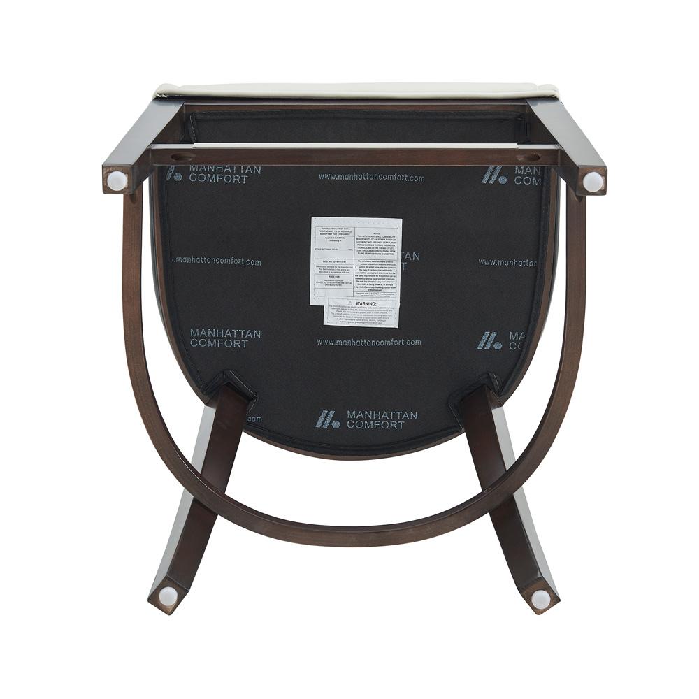 Manhattan Comfort - Blair Counter Stool in White - Set of 3 - 3-CS020-WH veiw 6