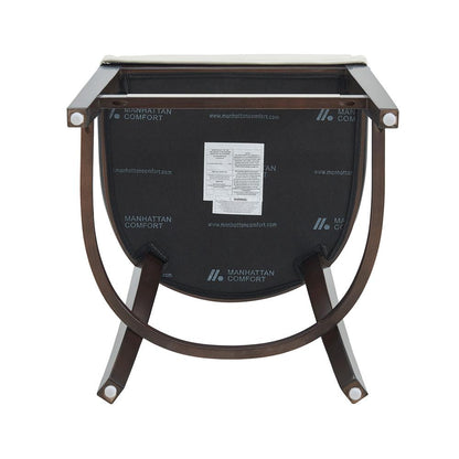 Manhattan Comfort - Blair Counter Stool in White - Set of 3 - 3-CS020-WH veiw 6