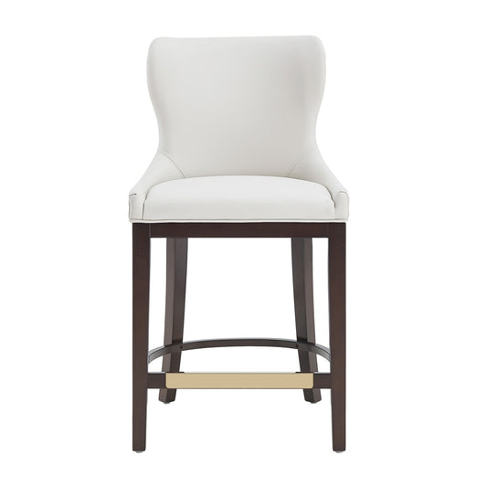 Manhattan Comfort - Blair Counter Stool in White - CS020-WH veiw 1