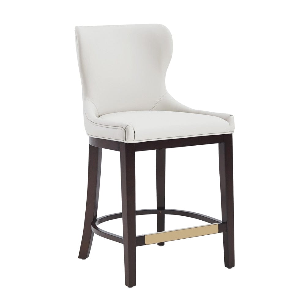 Manhattan Comfort - Blair Counter Stool in White - CS020-WH veiw 2