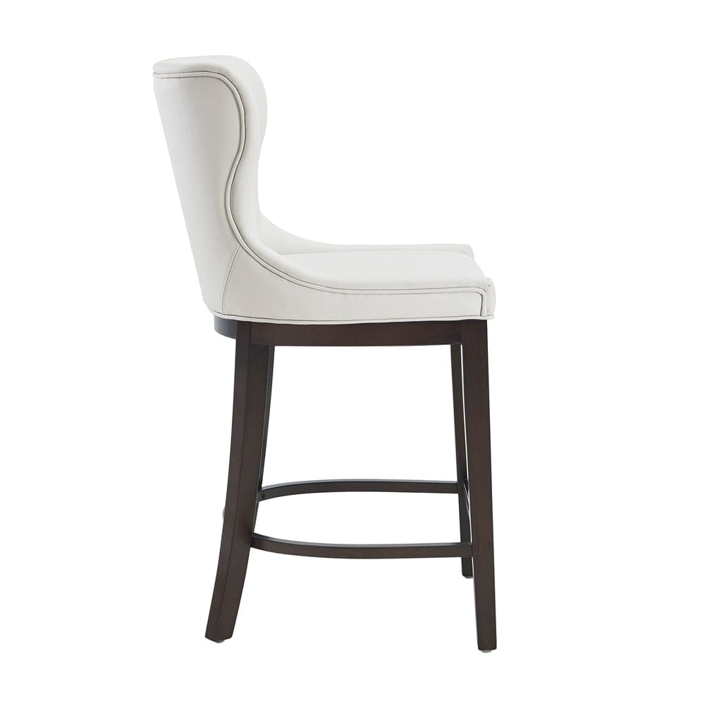 Manhattan Comfort - Blair Counter Stool in White - CS020-WH veiw 3