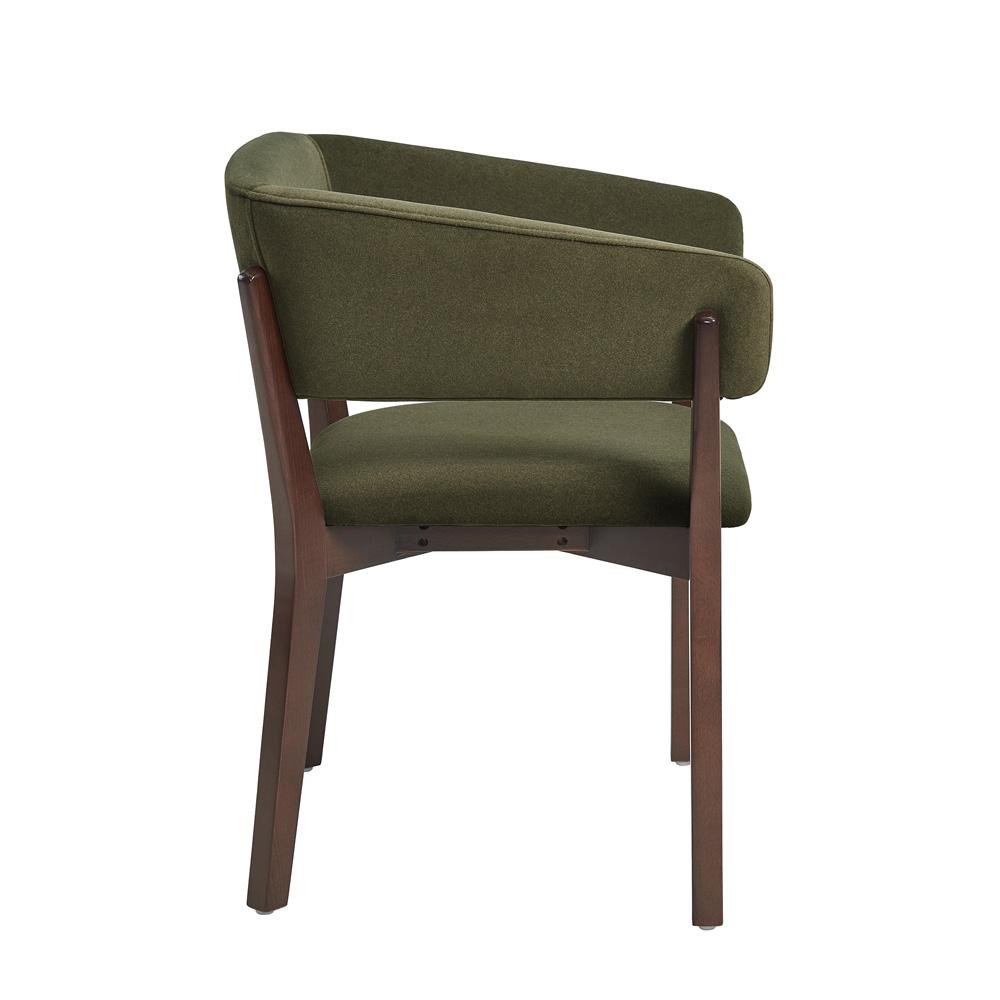 Manhattan Comfort - Blake Dining Armchair in Green - Set of 4 - 4-DC102AR-GR veiw 3