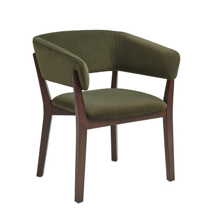 Manhattan Comfort - Blake Dining Armchair in Green - DC102AR-GR veiw 2