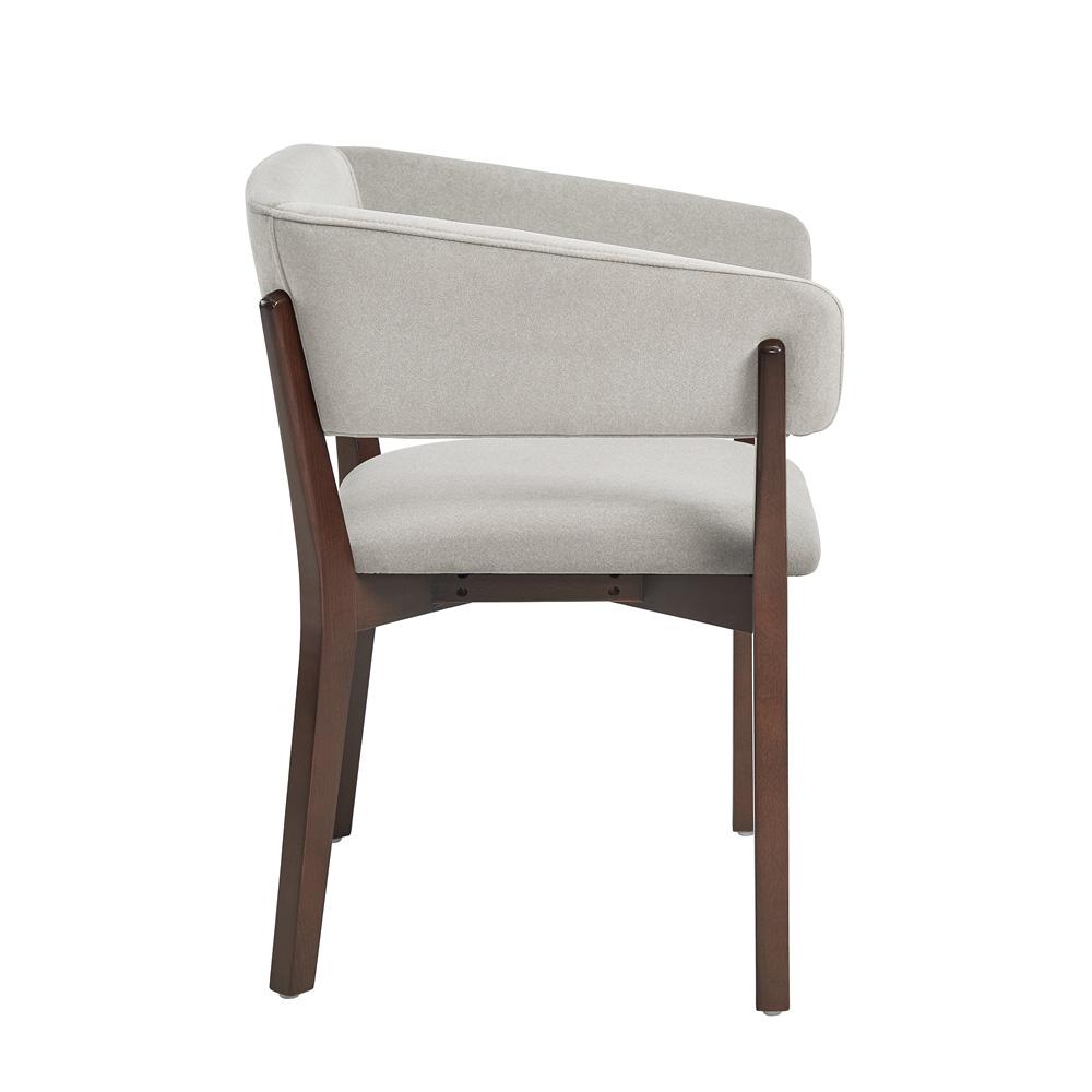 Manhattan Comfort - Blake Dining Armchair in Greige - Set of 4 - 4-DC102AR-GE veiw 3
