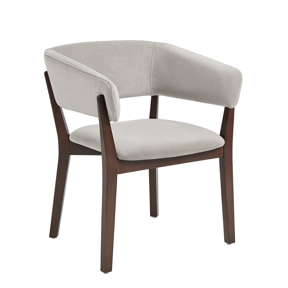 Manhattan Comfort - Blake Dining Armchair in Greige - DC102AR-GE veiw 2