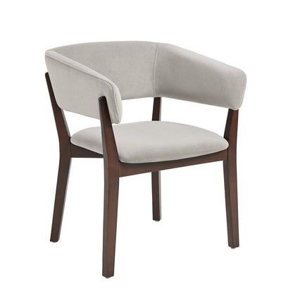 Manhattan Comfort - Blake Dining Armchair in Greige - DC102AR-GE veiw 2