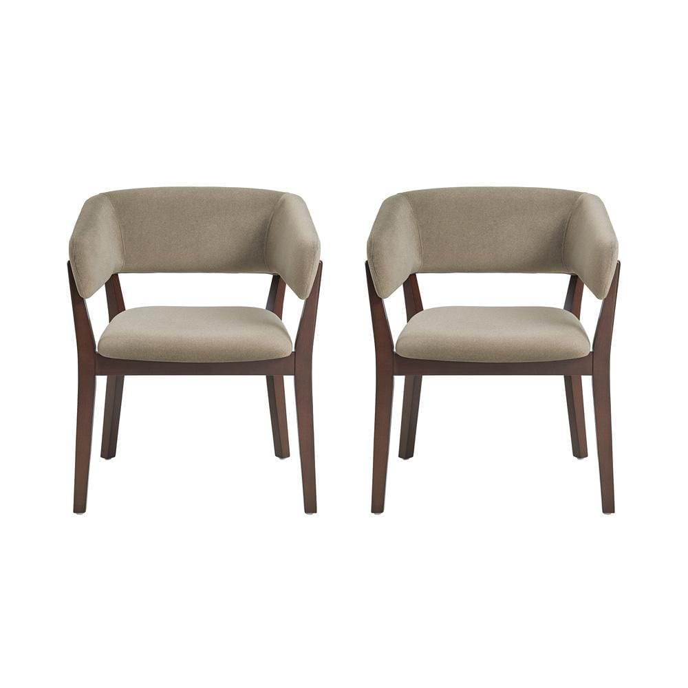 Manhattan Comfort - Blake Dining Armchair in Linen - Set of 2 - 2-DC102AR-LN veiw 1