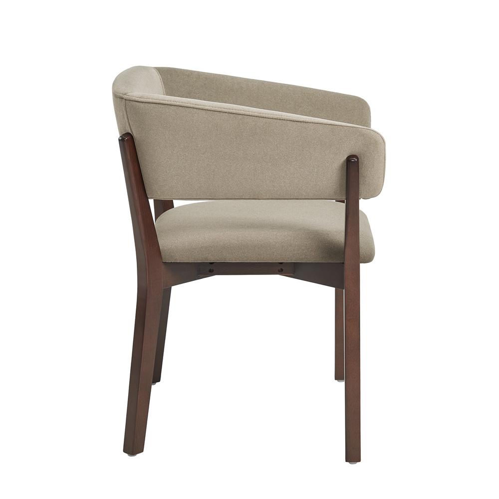 Manhattan Comfort - Blake Dining Armchair in Linen - Set of 4 - 4-DC102AR-LN veiw 3