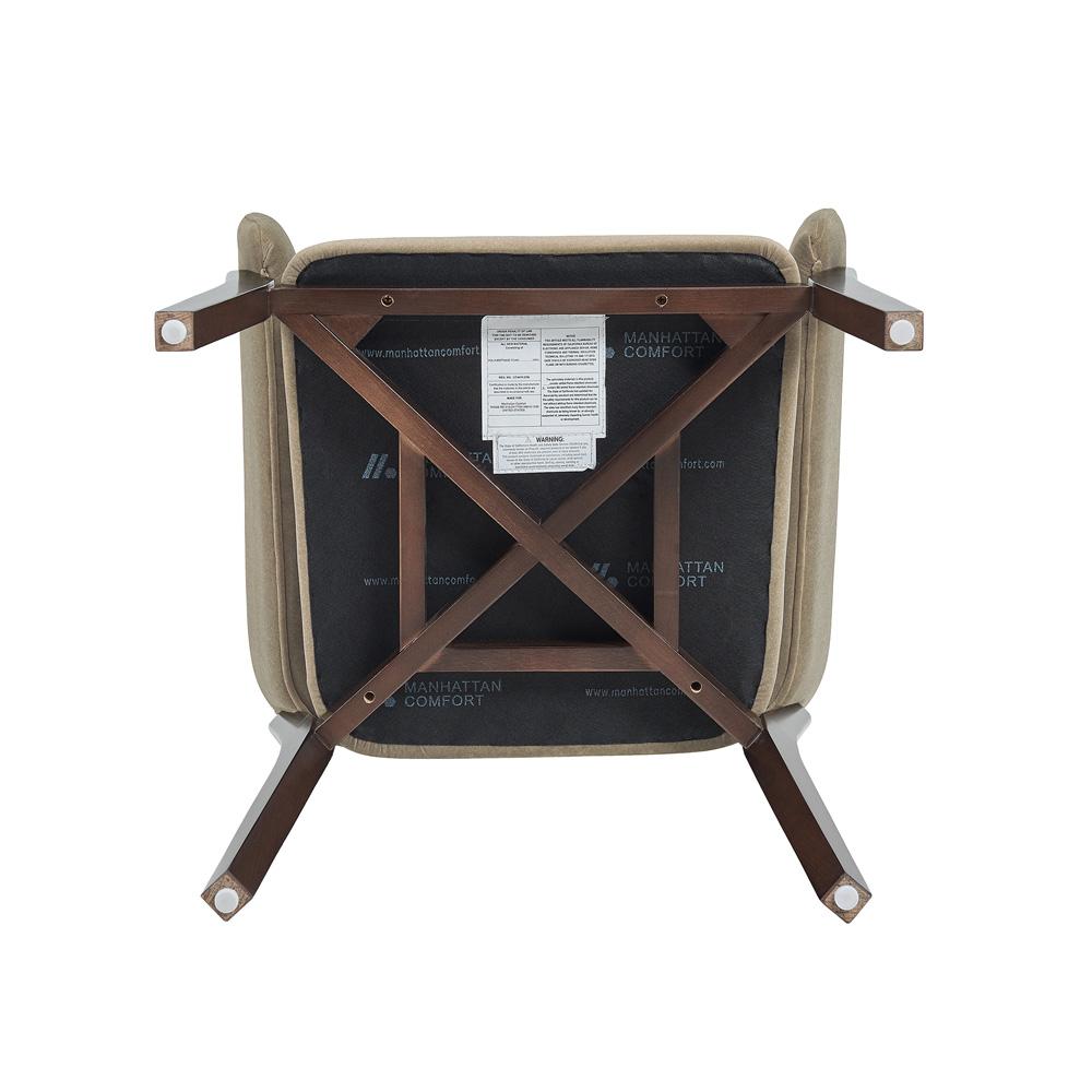 Manhattan Comfort - Blake Dining Armchair in Linen - DC102AR-LN veiw 6