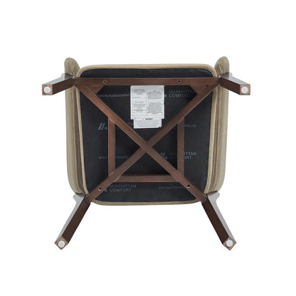 Manhattan Comfort - Blake Dining Armchair in Linen - DC102AR-LN veiw 6