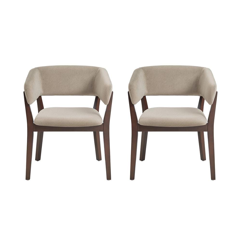 Manhattan Comfort - Blake Dining Armchair in Natural - Set of 2 - 2-DC102AR-NA veiw 1