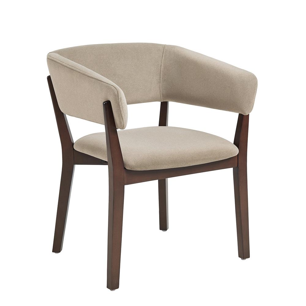 Manhattan Comfort - Blake Dining Armchair in Natural - Set of 2 - 2-DC102AR-NA veiw 2