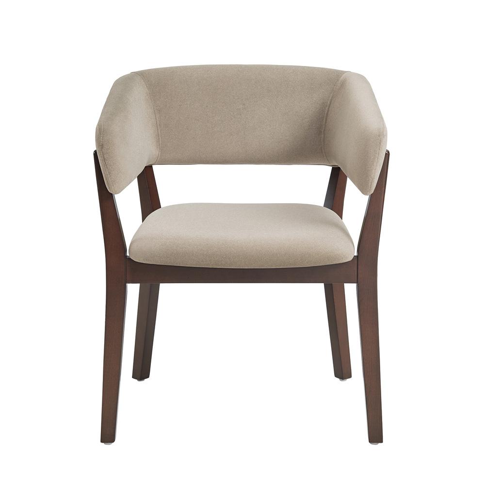 Manhattan Comfort - Blake Dining Armchair in Natural - DC102AR-NA veiw 1