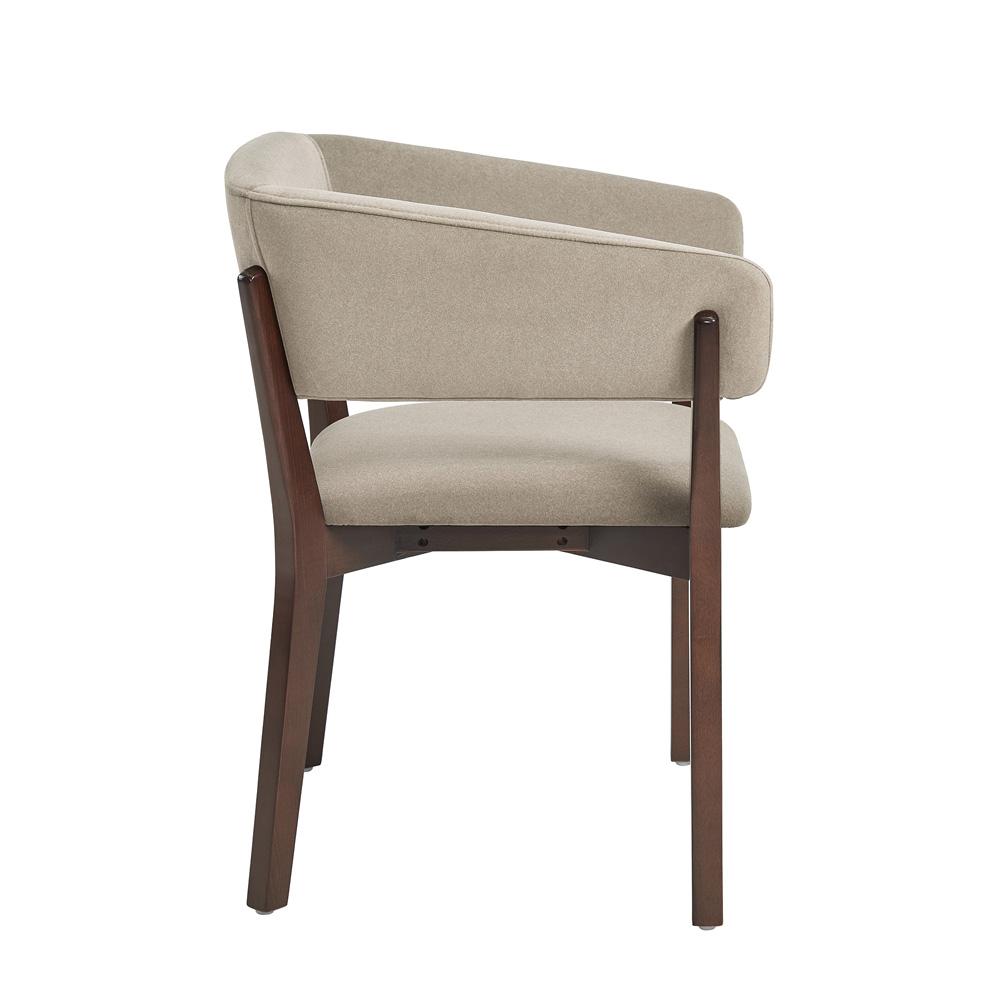 Manhattan Comfort - Blake Dining Armchair in Natural - DC102AR-NA veiw 3