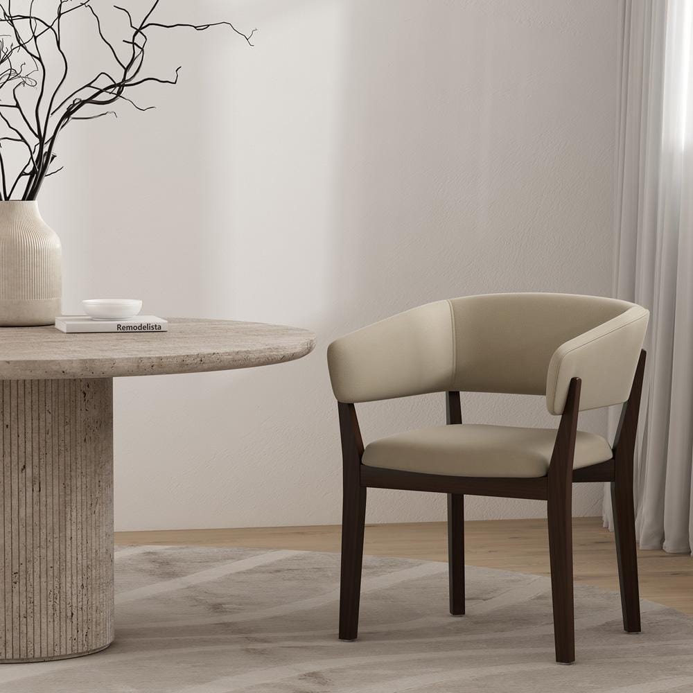 Manhattan Comfort - Blake Dining Armchair in Natural - DC102AR-NA veiw 8