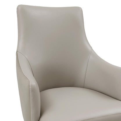Manhattan Comfort - Connie Dining Armchair in Light Grey - DC095AR-LG veiw 7